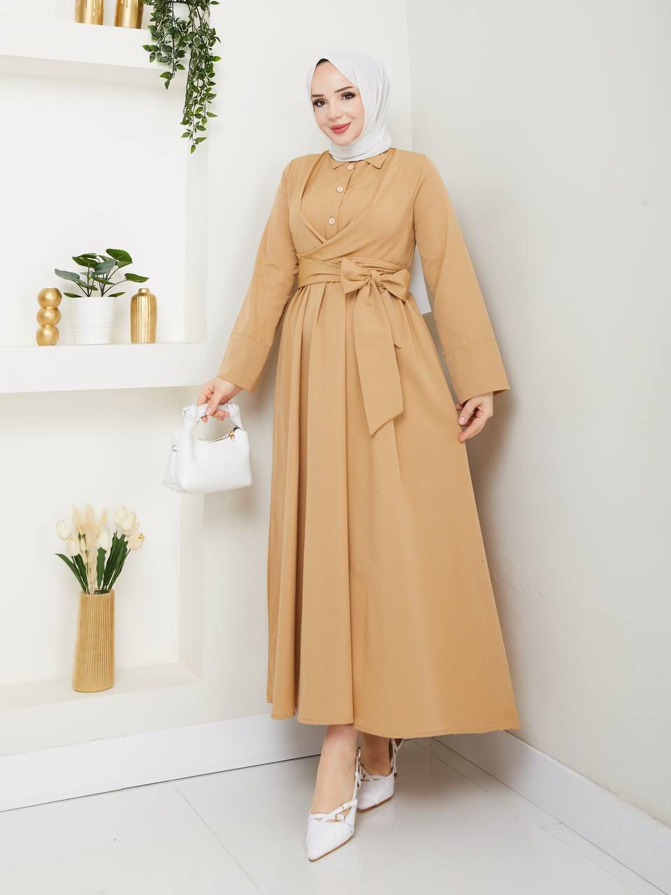 Çilek Elbise Terikoton Kumaş / REMA Butik