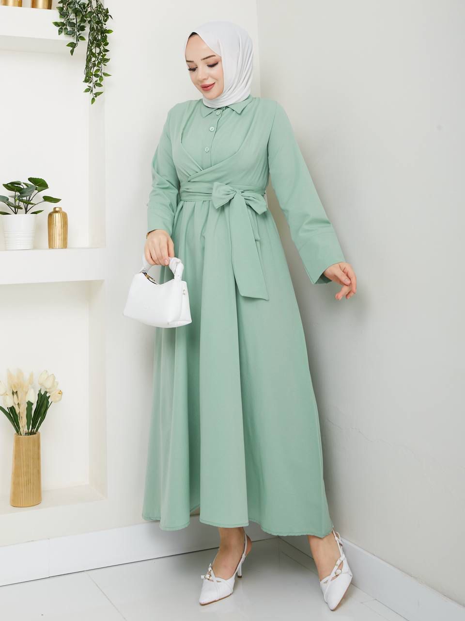 Çilek Elbise Terikoton Kumaş / REMA Butik