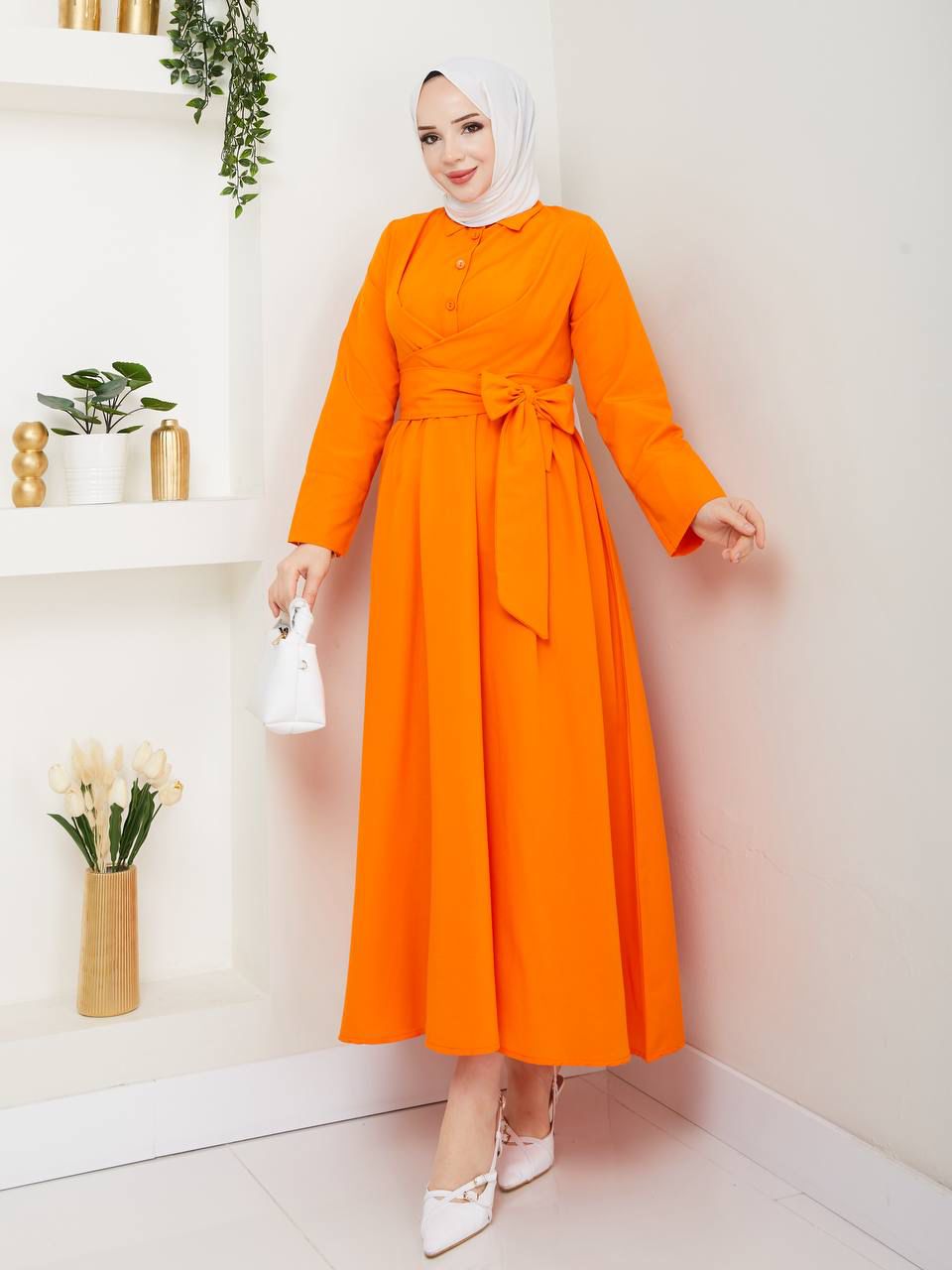 Çilek Elbise Terikoton Kumaş / REMA Butik