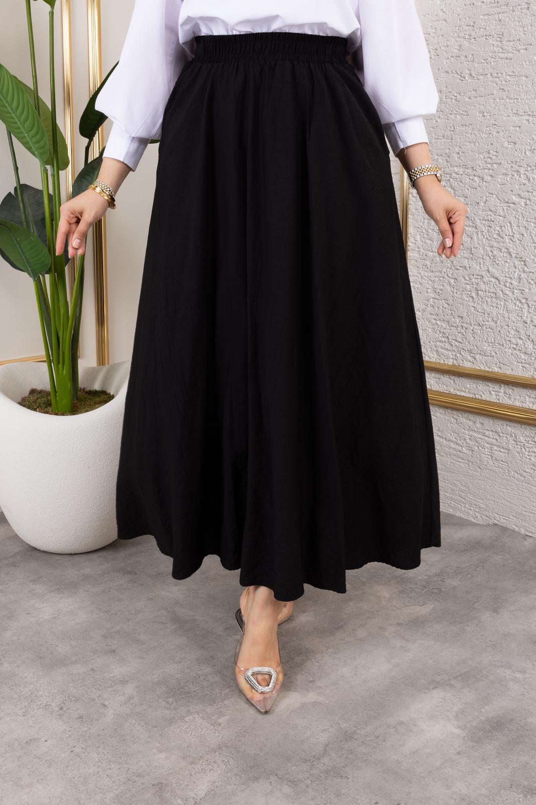 Cepli Çilek Kumaş Etek - Rema Butik