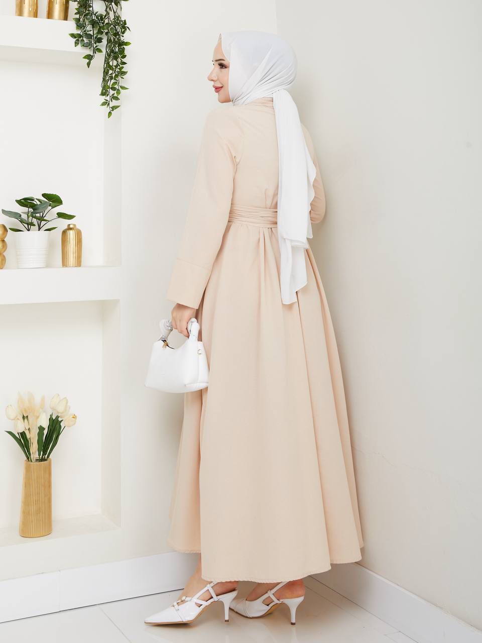 Çilek Elbise Terikoton Kumaş / REMA Butik