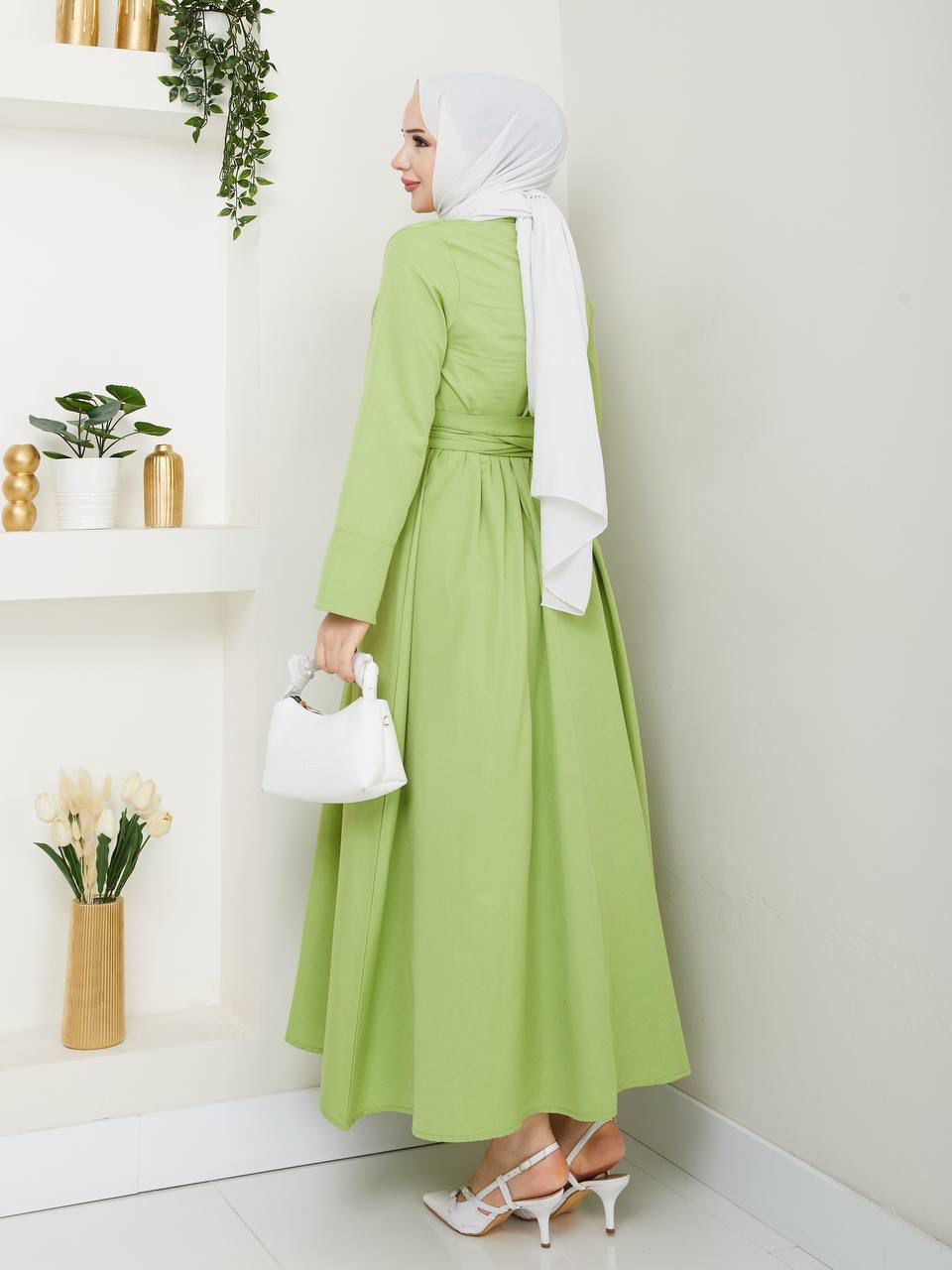 Çilek Elbise Terikoton Kumaş / REMA Butik