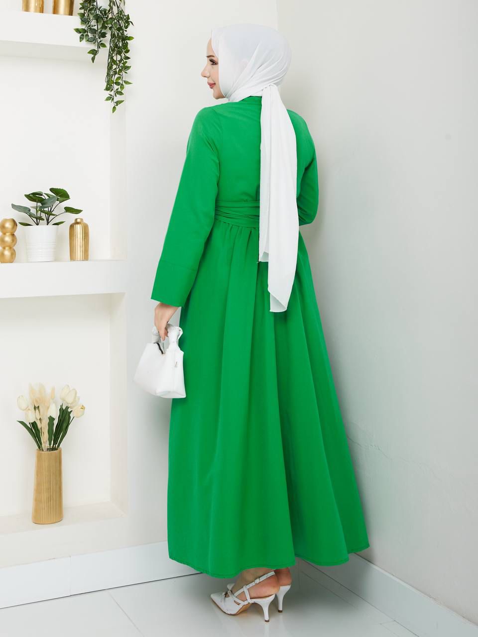 Çilek Elbise Terikoton Kumaş / REMA Butik