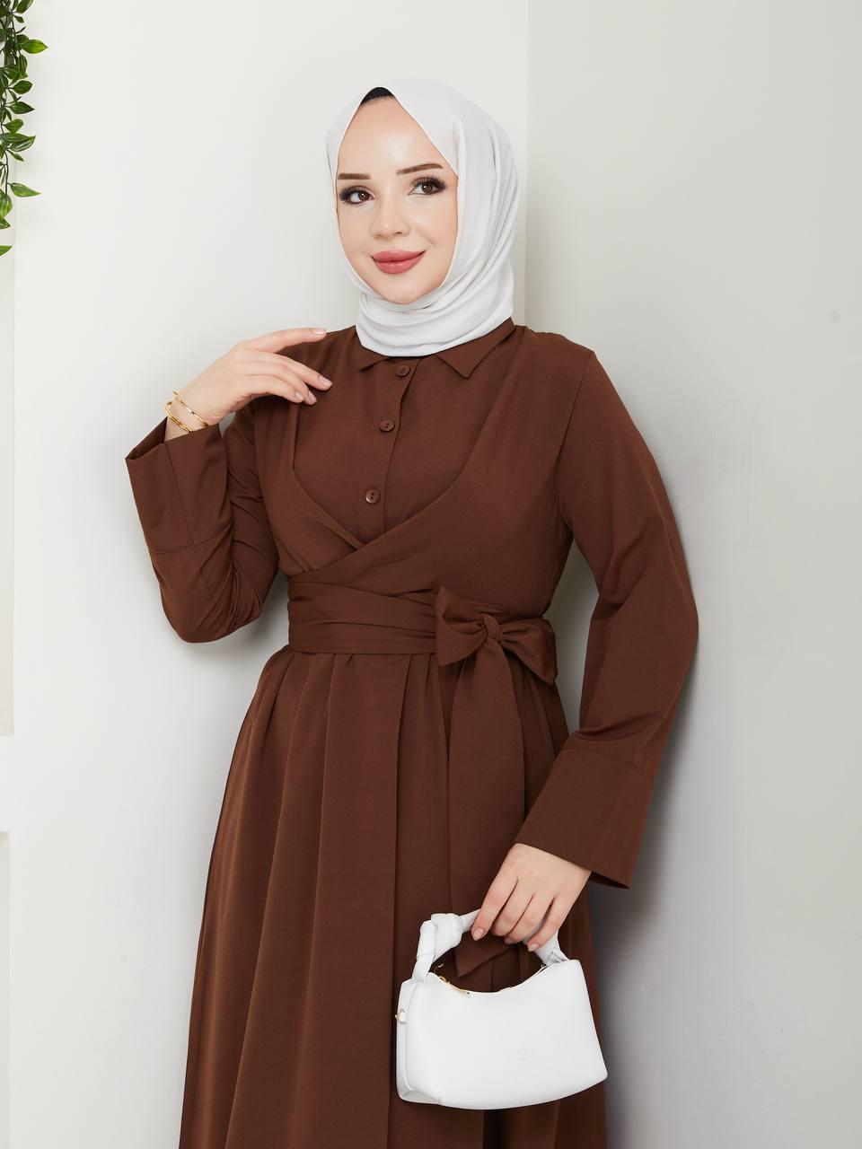 Çilek Elbise Terikoton Kumaş / REMA Butik