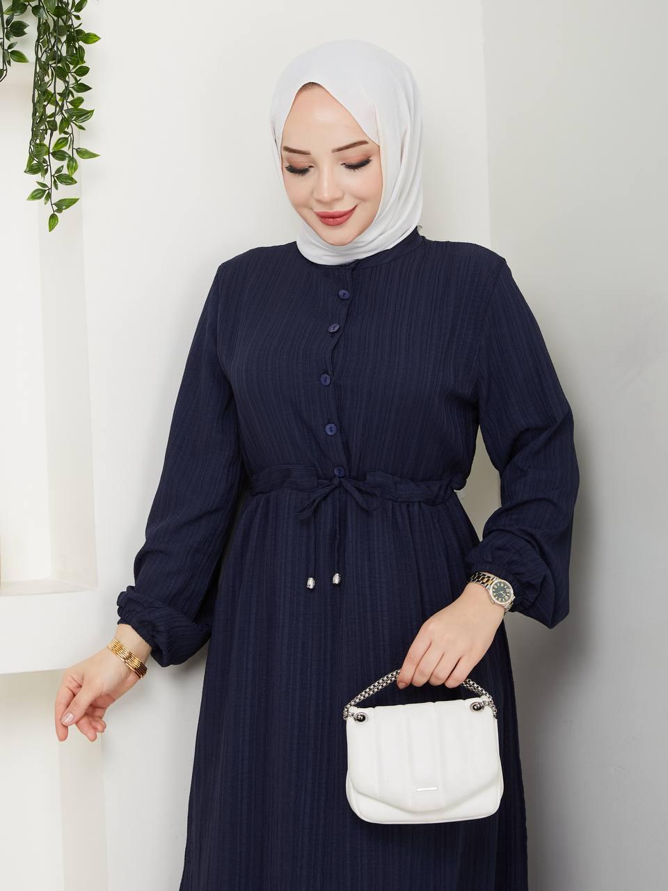 Bürümcük Tünelli Elbise - Rema Butik
