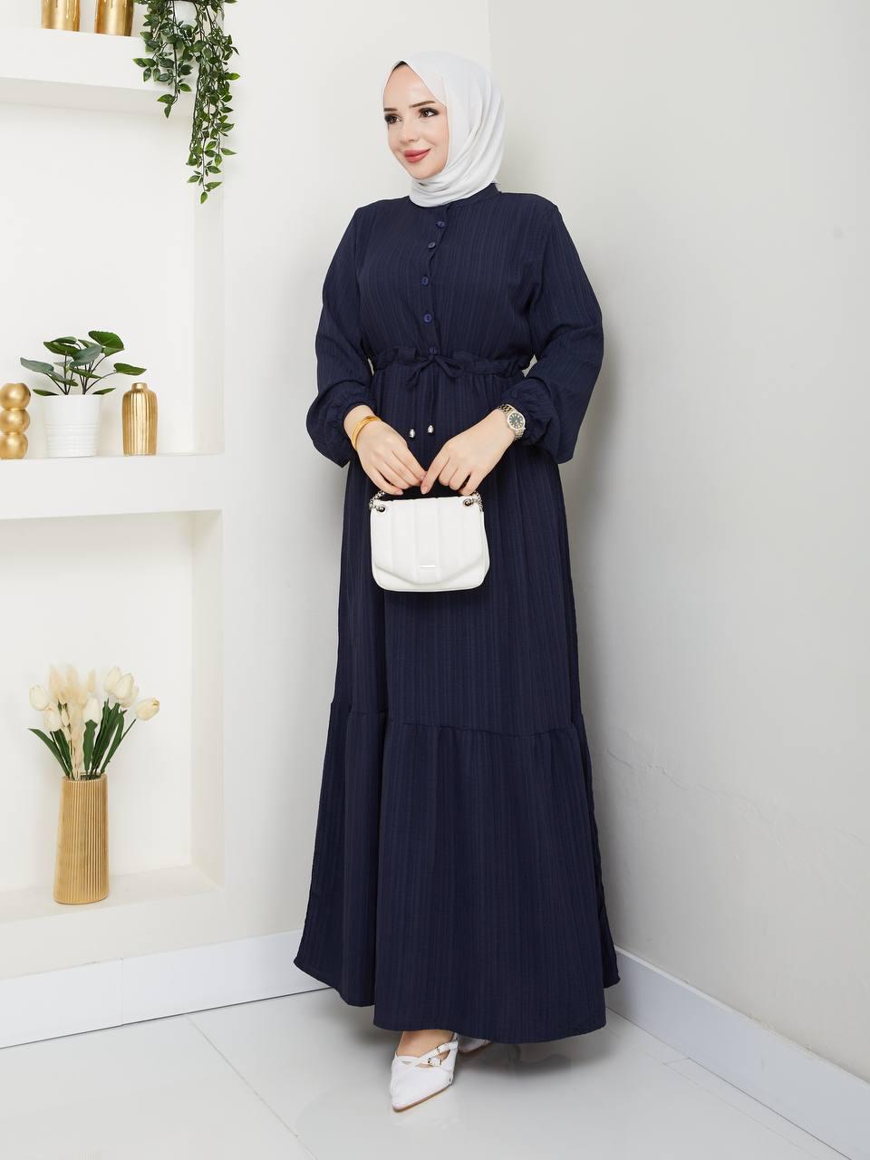 Bürümcük Tünelli Elbise - Rema Butik