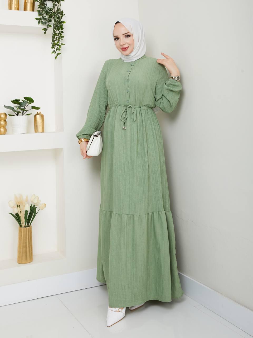 Bürümcük Tünelli Elbise - Rema Butik