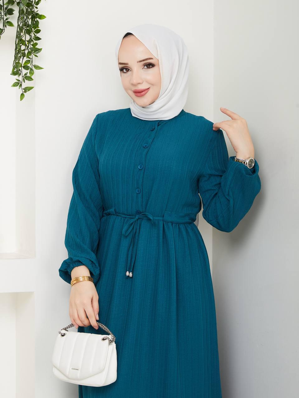 Bürümcük Tünelli Elbise - Rema Butik