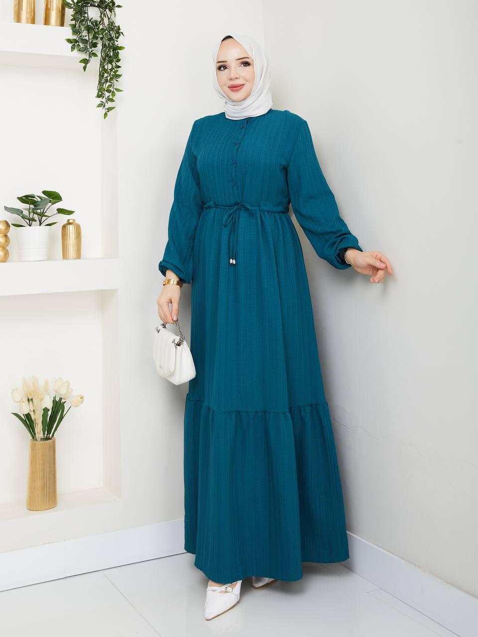 Bürümcük Tünelli Elbise - Rema Butik