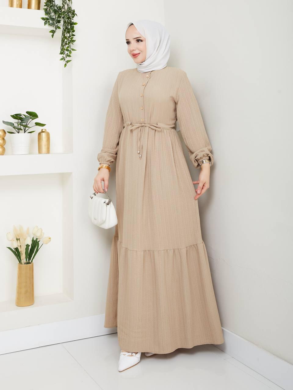 Bürümcük Tünelli Elbise - Rema Butik