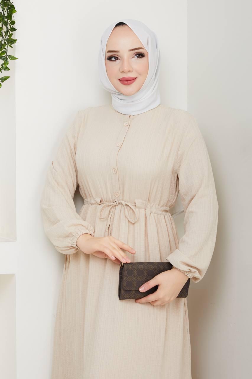 Bürümcük Tünelli Elbise - Rema Butik