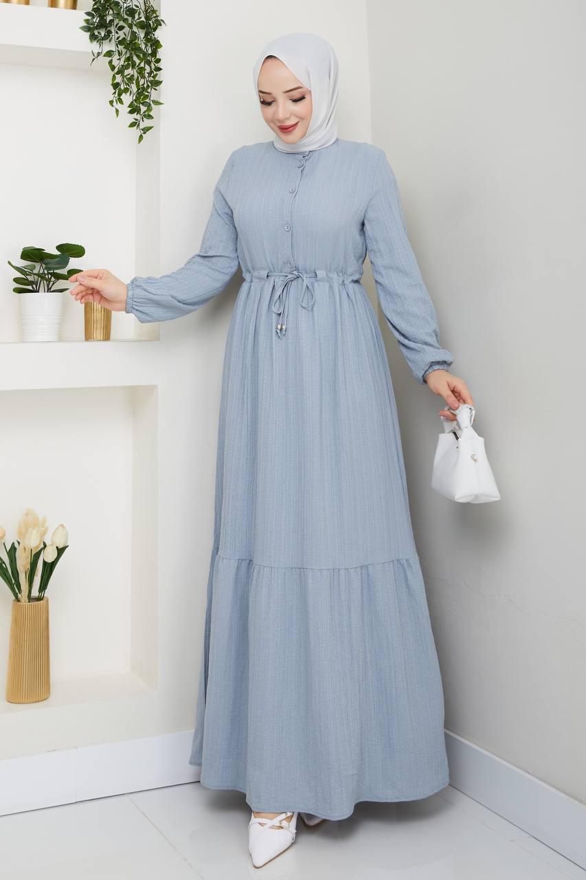 Bürümcük Tünelli Elbise - Rema Butik