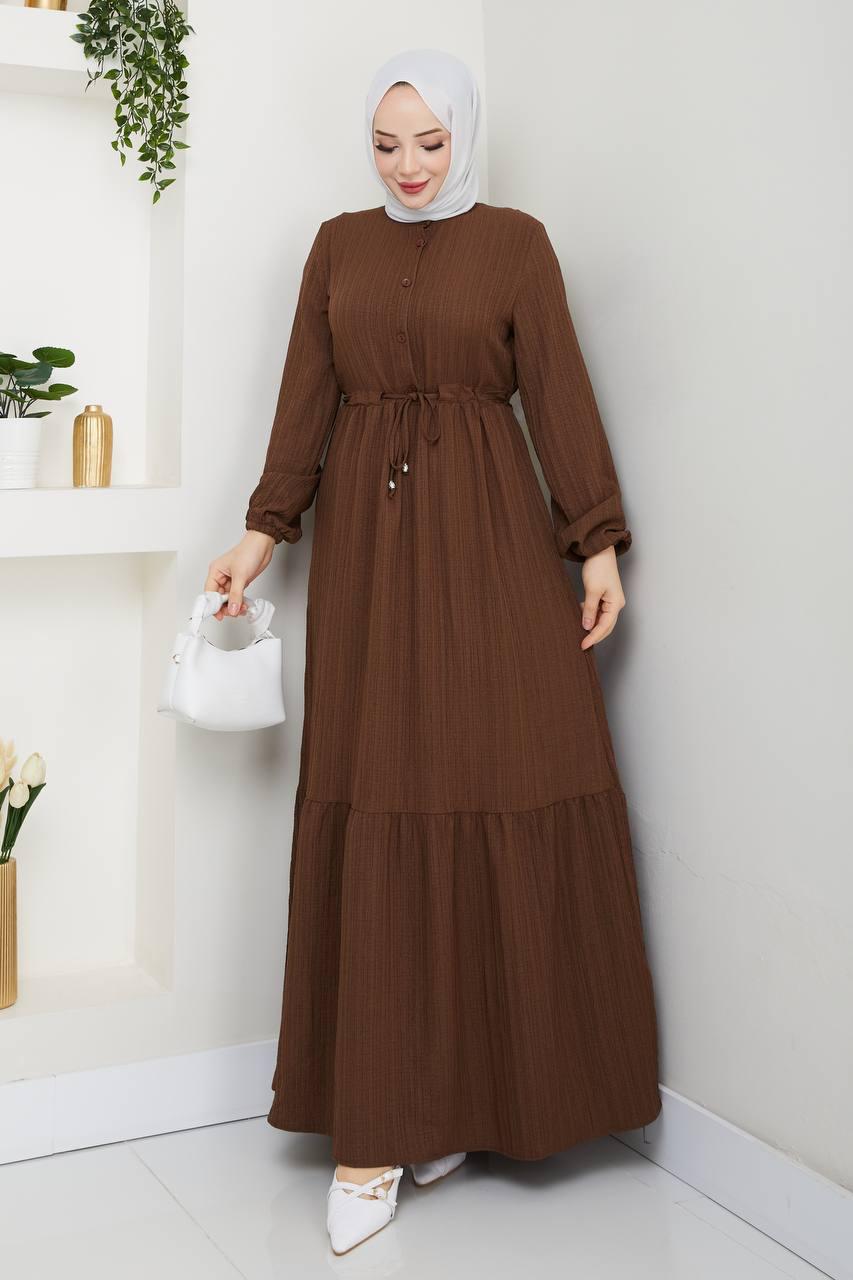 Bürümcük Tünelli Elbise - Rema Butik