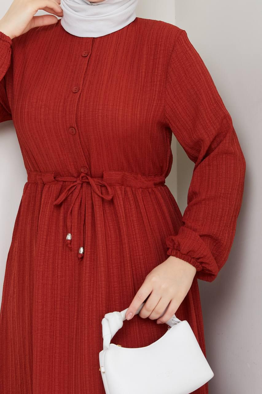 Bürümcük Tünelli Elbise - Rema Butik