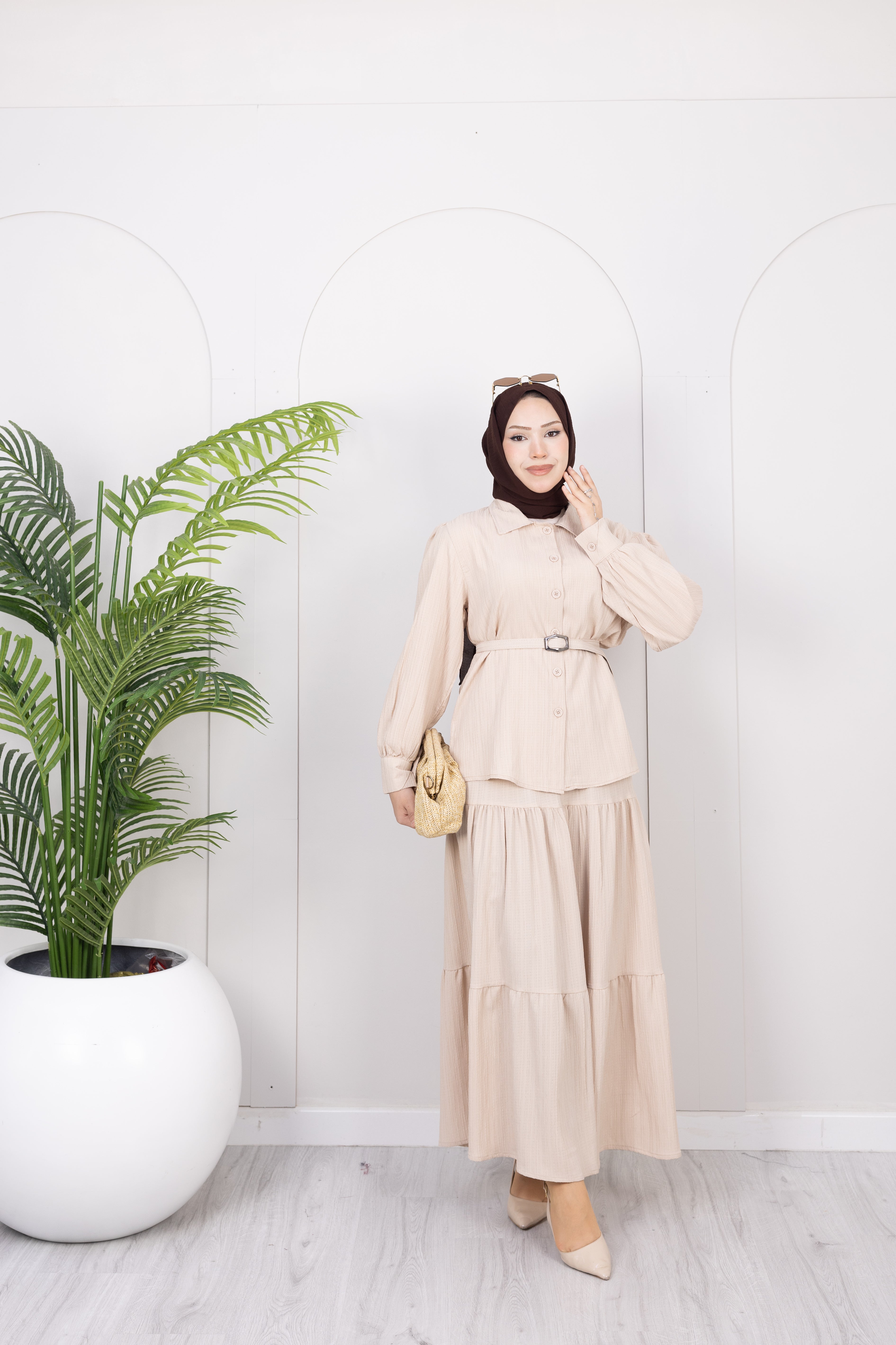 Retro Yaka Modern Takım