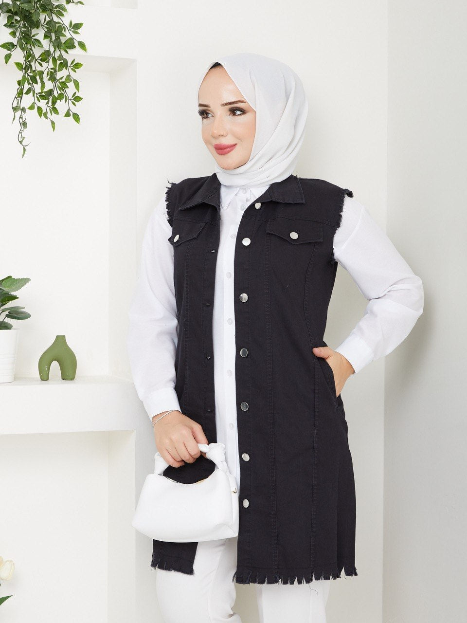 LİKRALI YUMUŞAK KOT YELEK
