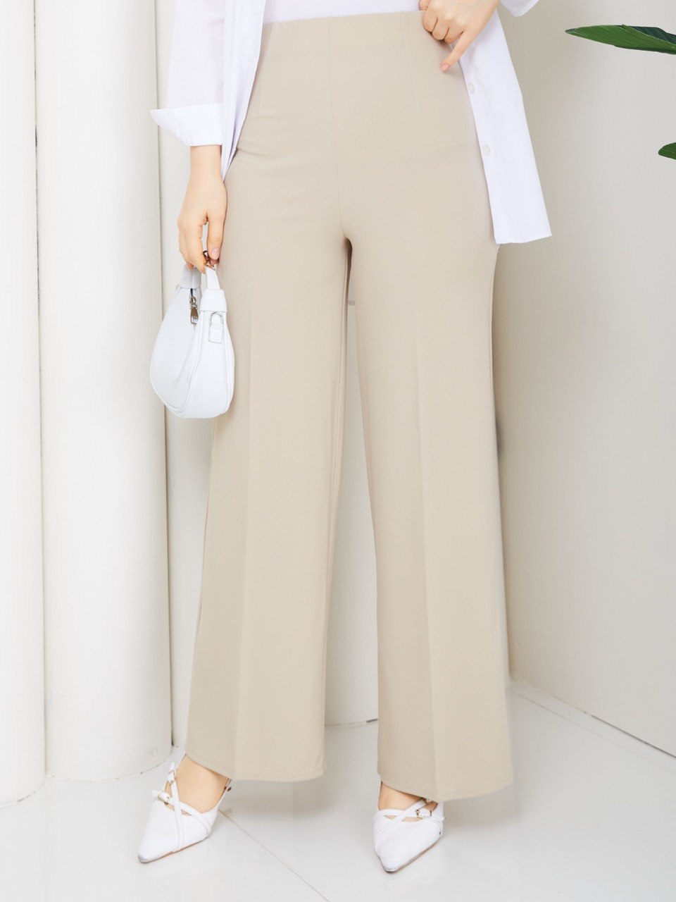 PALAZZO PANTOLON BOYFIREND GÖMLEK İKİLİ TAKIM