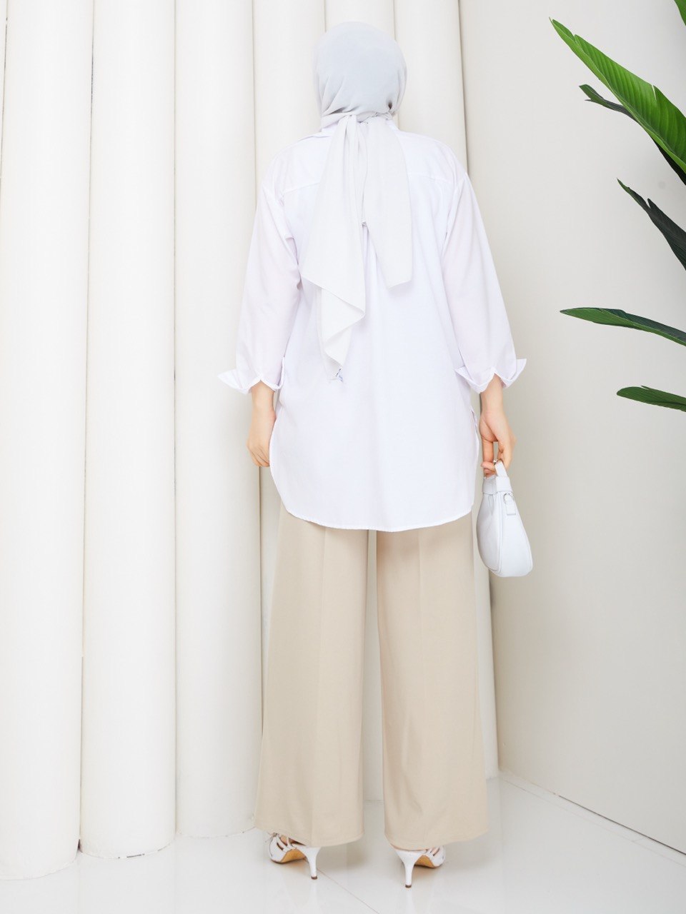 PALAZZO PANTOLON BOYFIREND GÖMLEK İKİLİ TAKIM