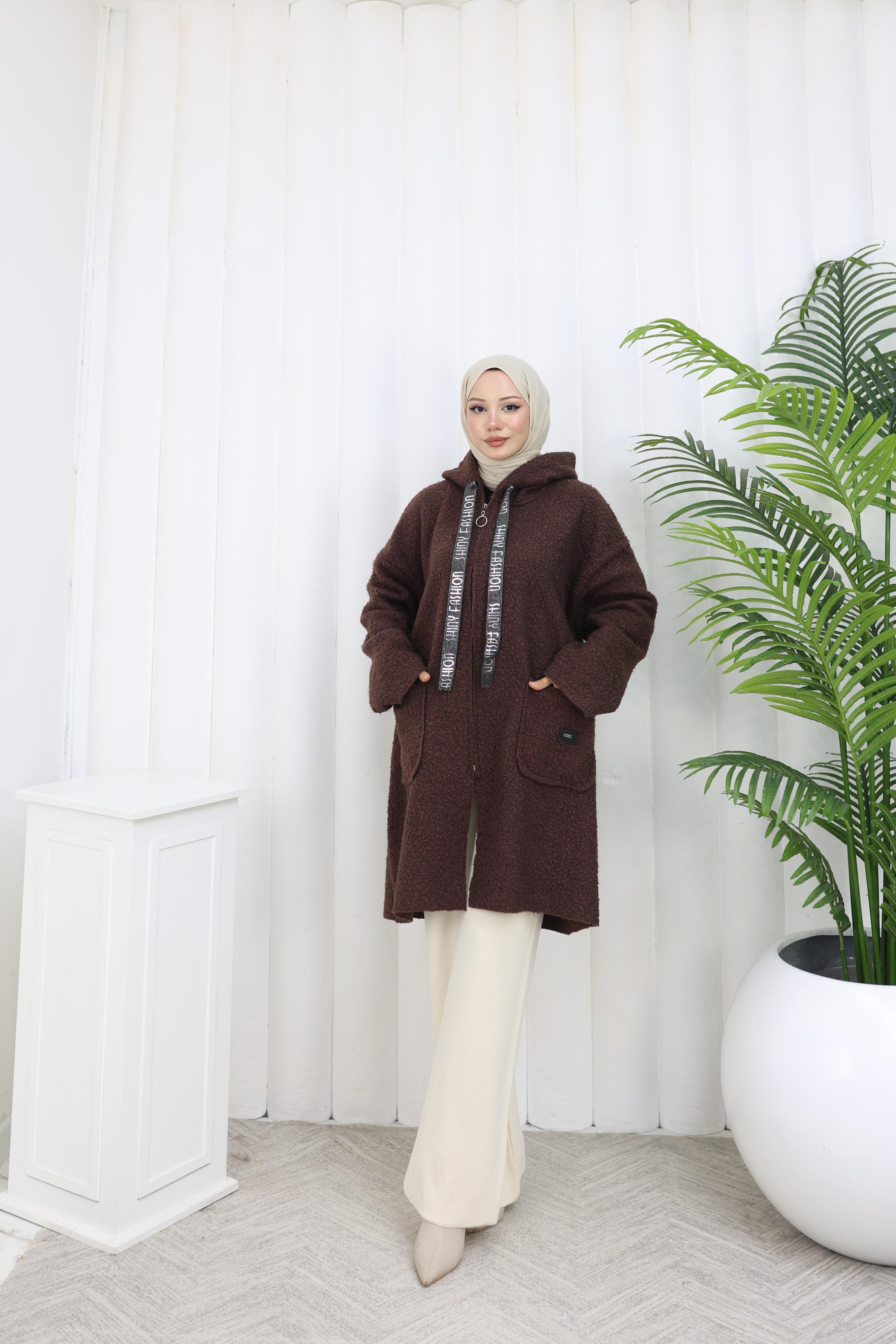 GİY ÇIK BUKLET KAP STANDART BEDEN 90 CM UZUNLUK-remabutik
