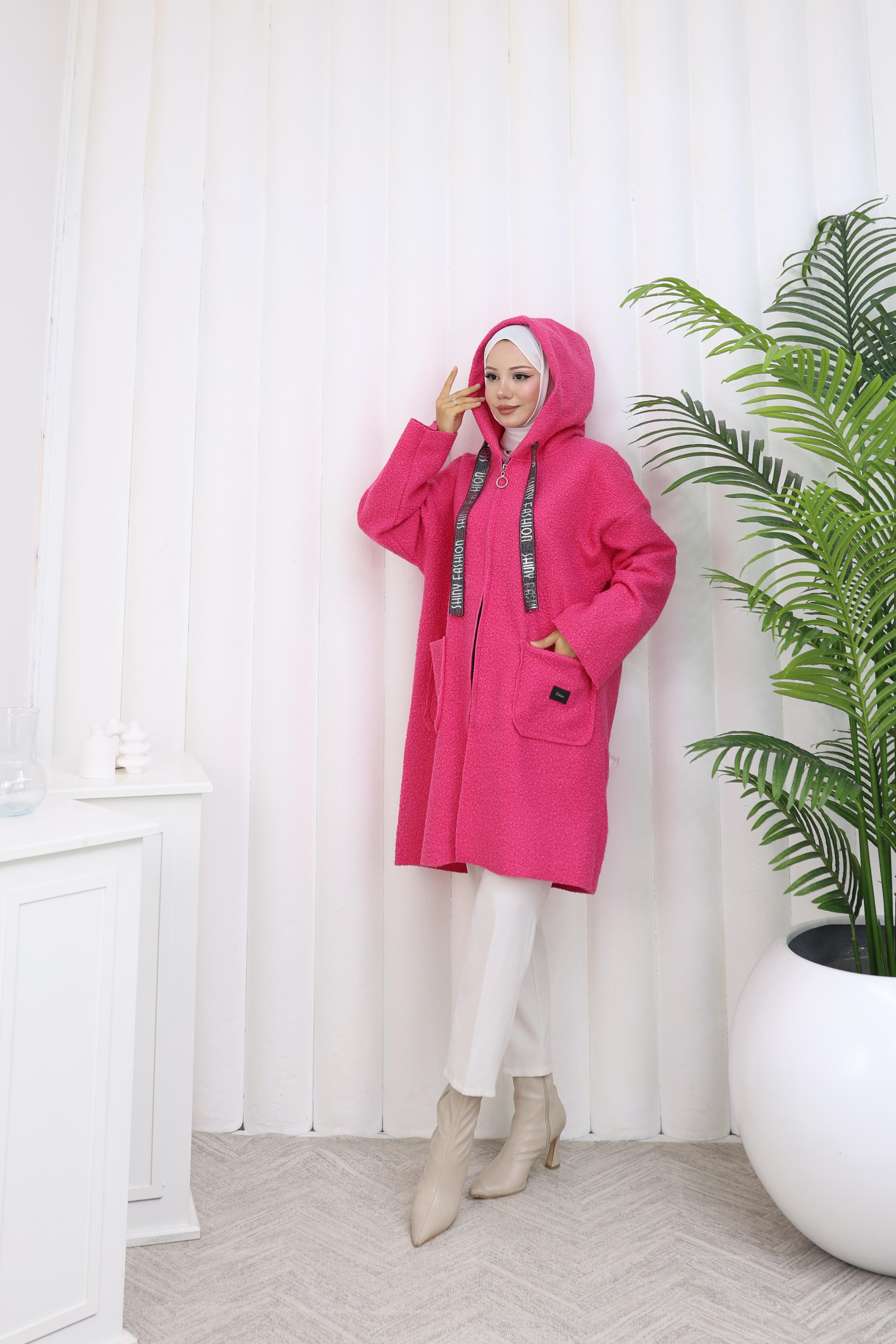 GİY ÇIK BUKLET KAP STANDART BEDEN 90 CM UZUNLUK-remabutik
