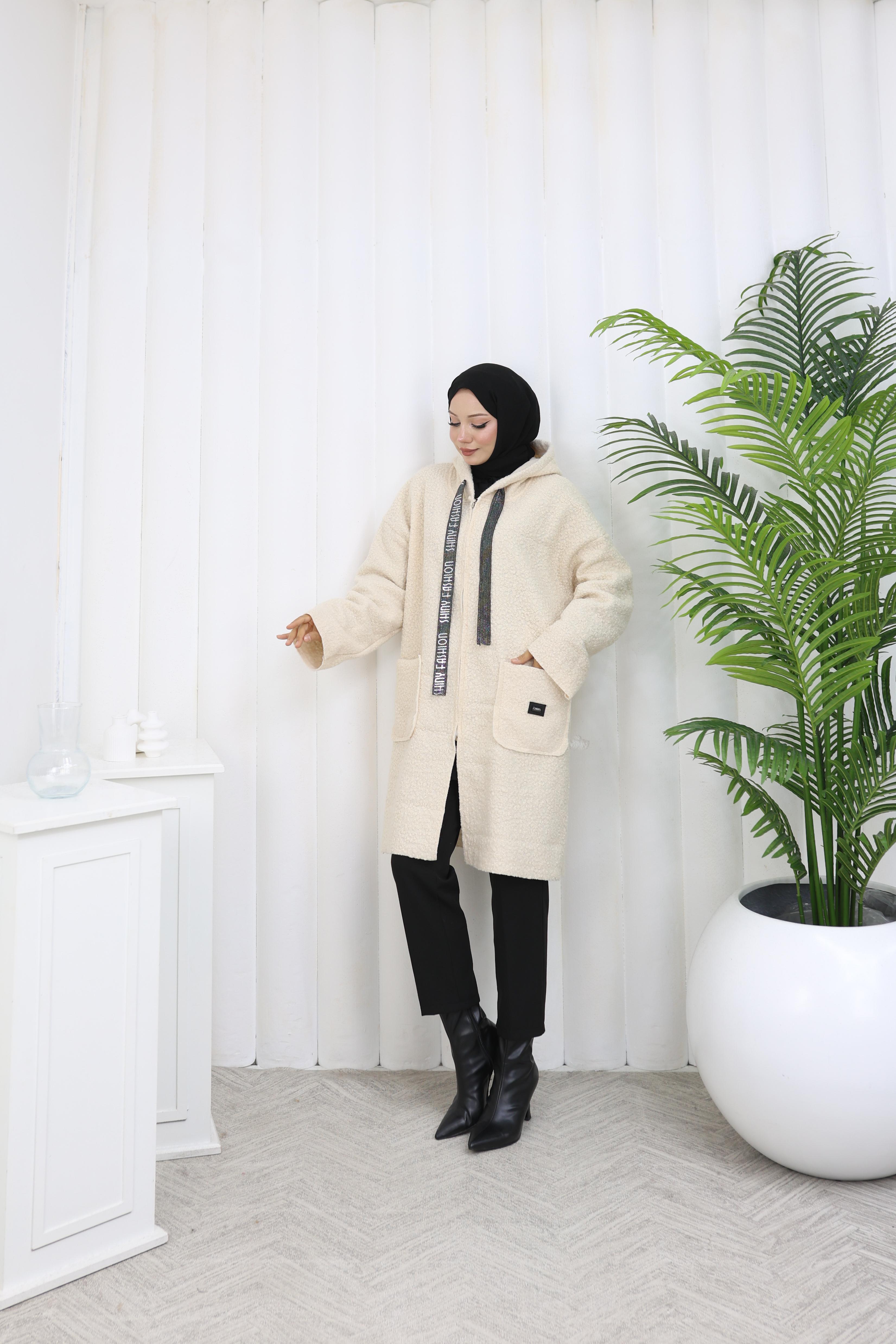 GİY ÇIK BUKLET KAP STANDART BEDEN 90 CM UZUNLUK-remabutik