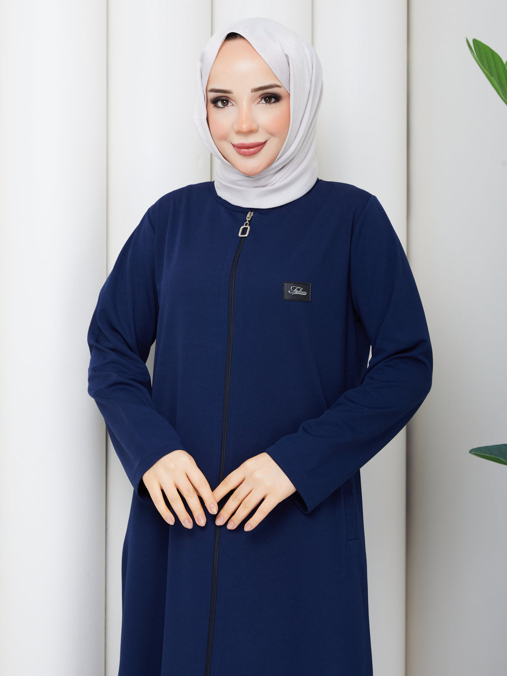 Elegance Fermuarlı Ferace