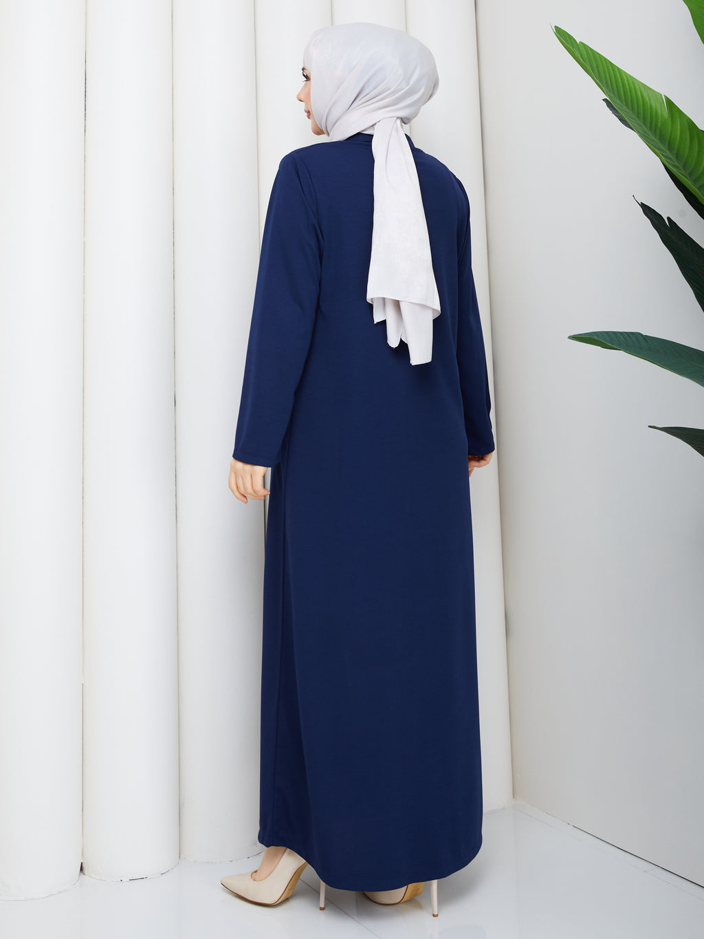 Elegance Fermuarlı Ferace