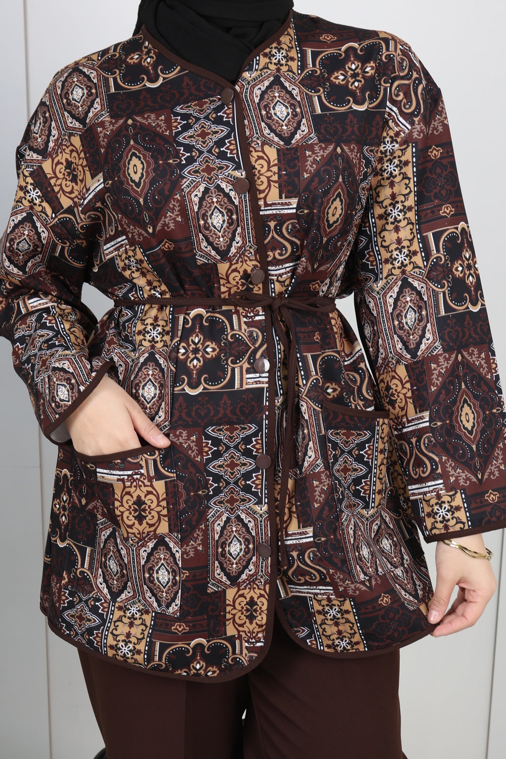Double Kumaş Şık Takım (Pantolonlu)