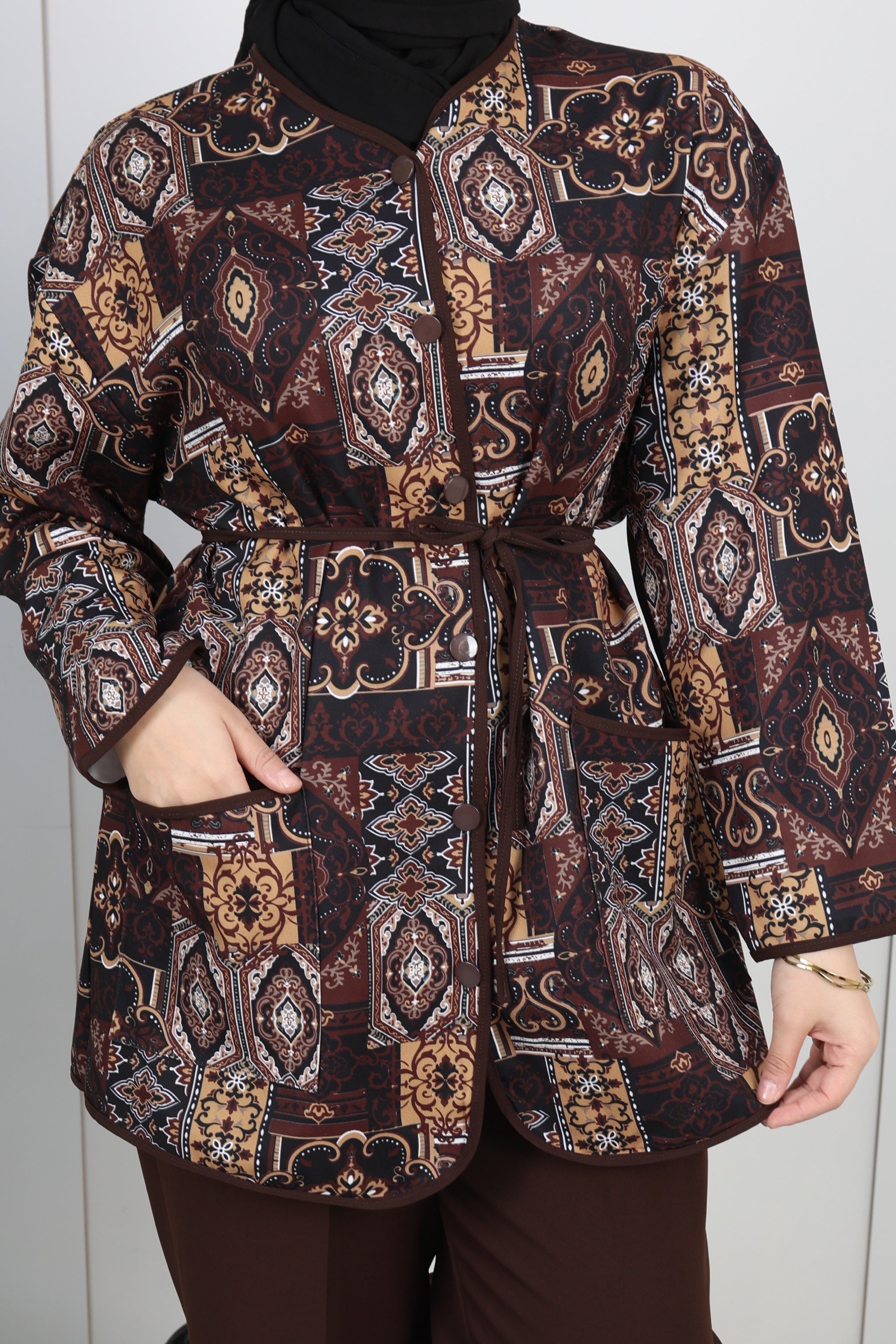 Double Kumaş Şık Takım (Pantolonlu)