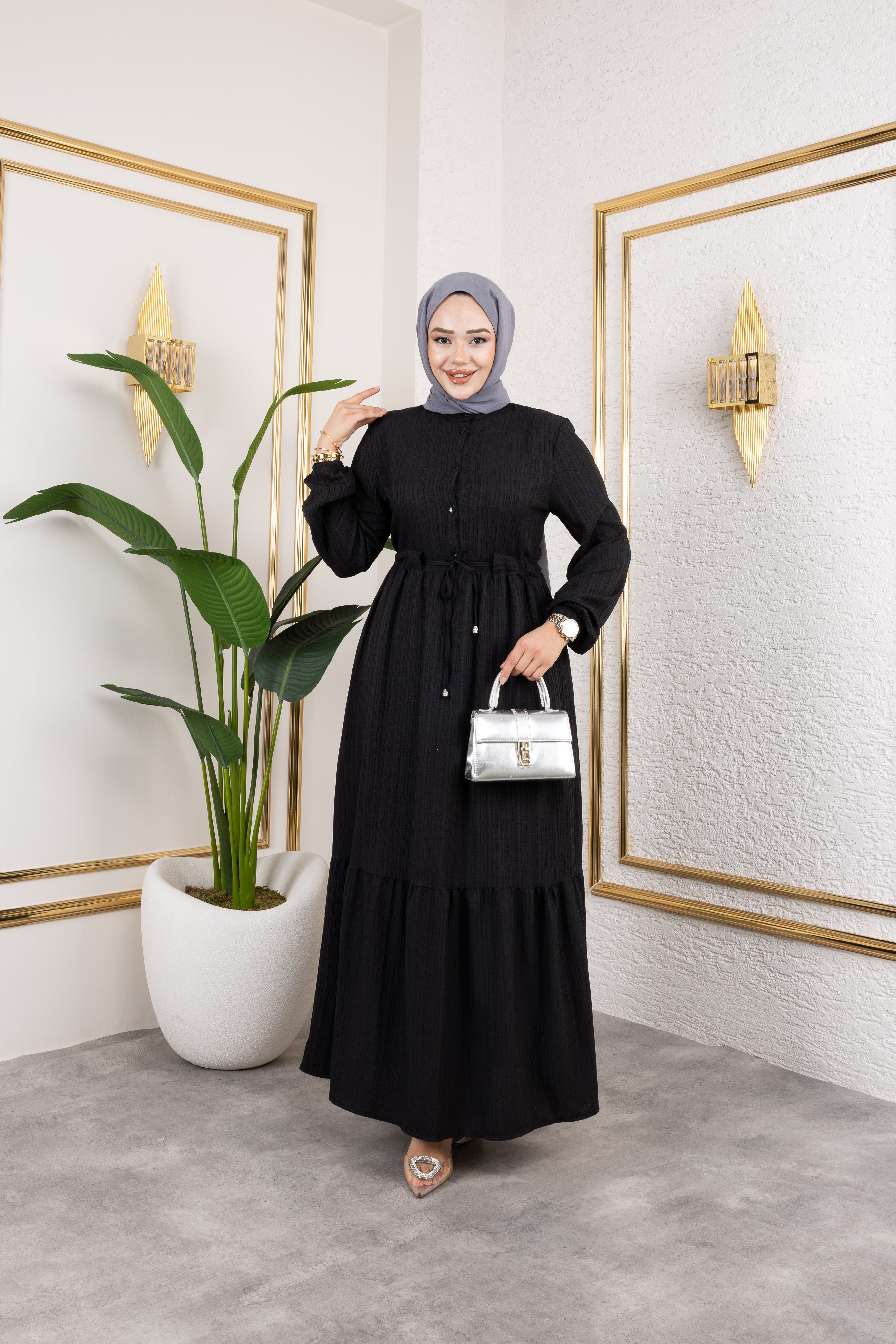 Tünelli Bürümcük Elbise