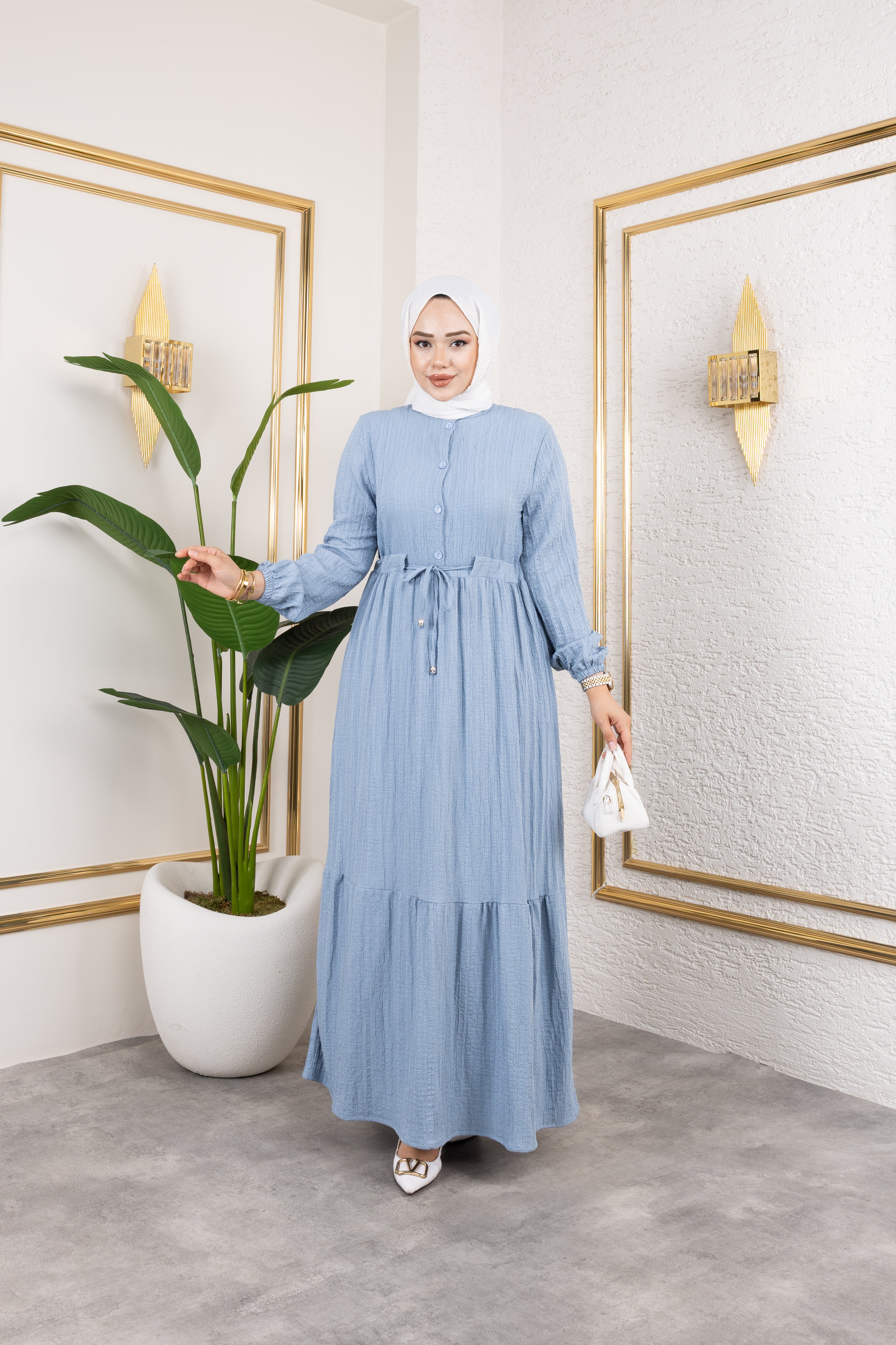 Tünelli Bürümcük Elbise