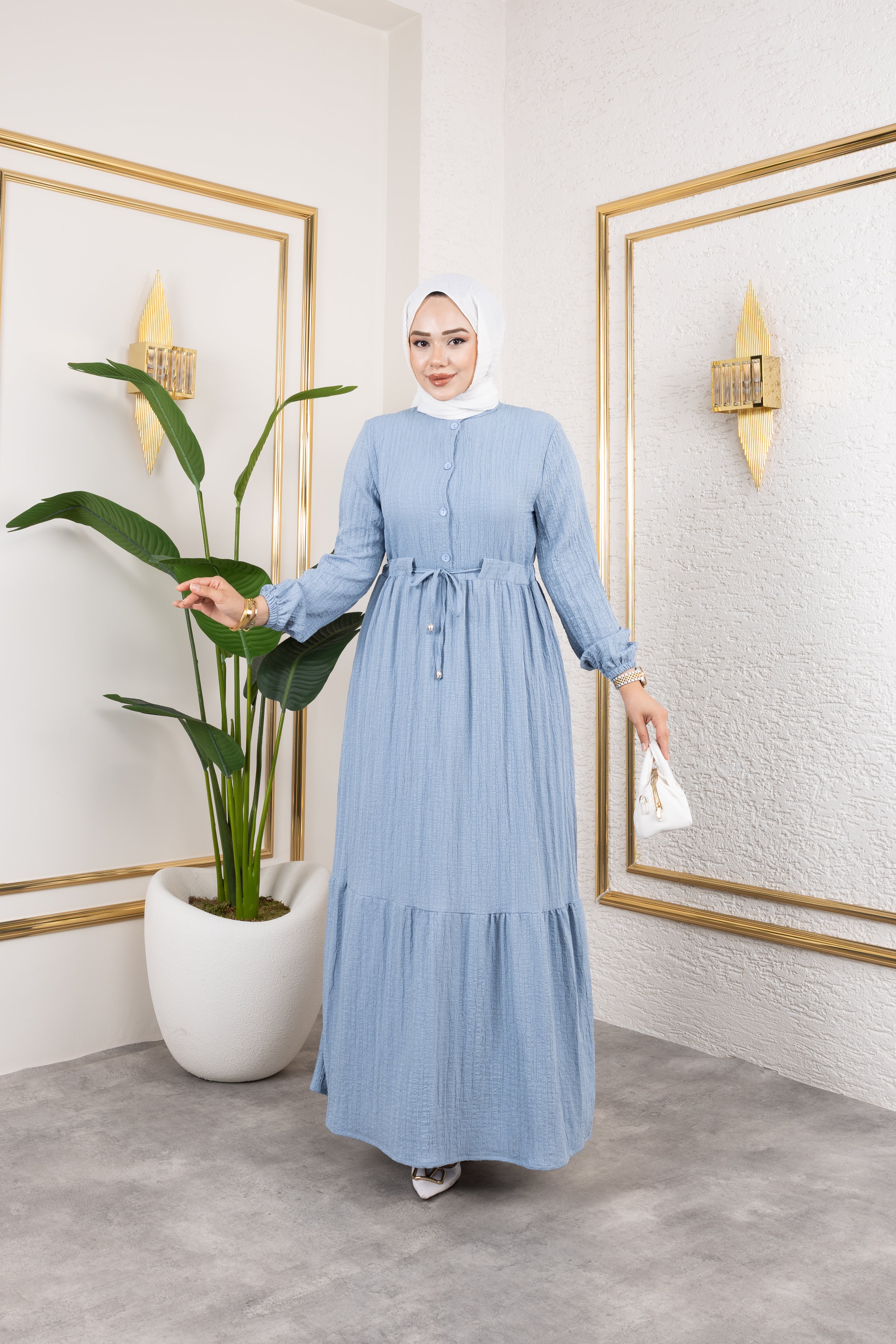 Tünelli Bürümcük Elbise