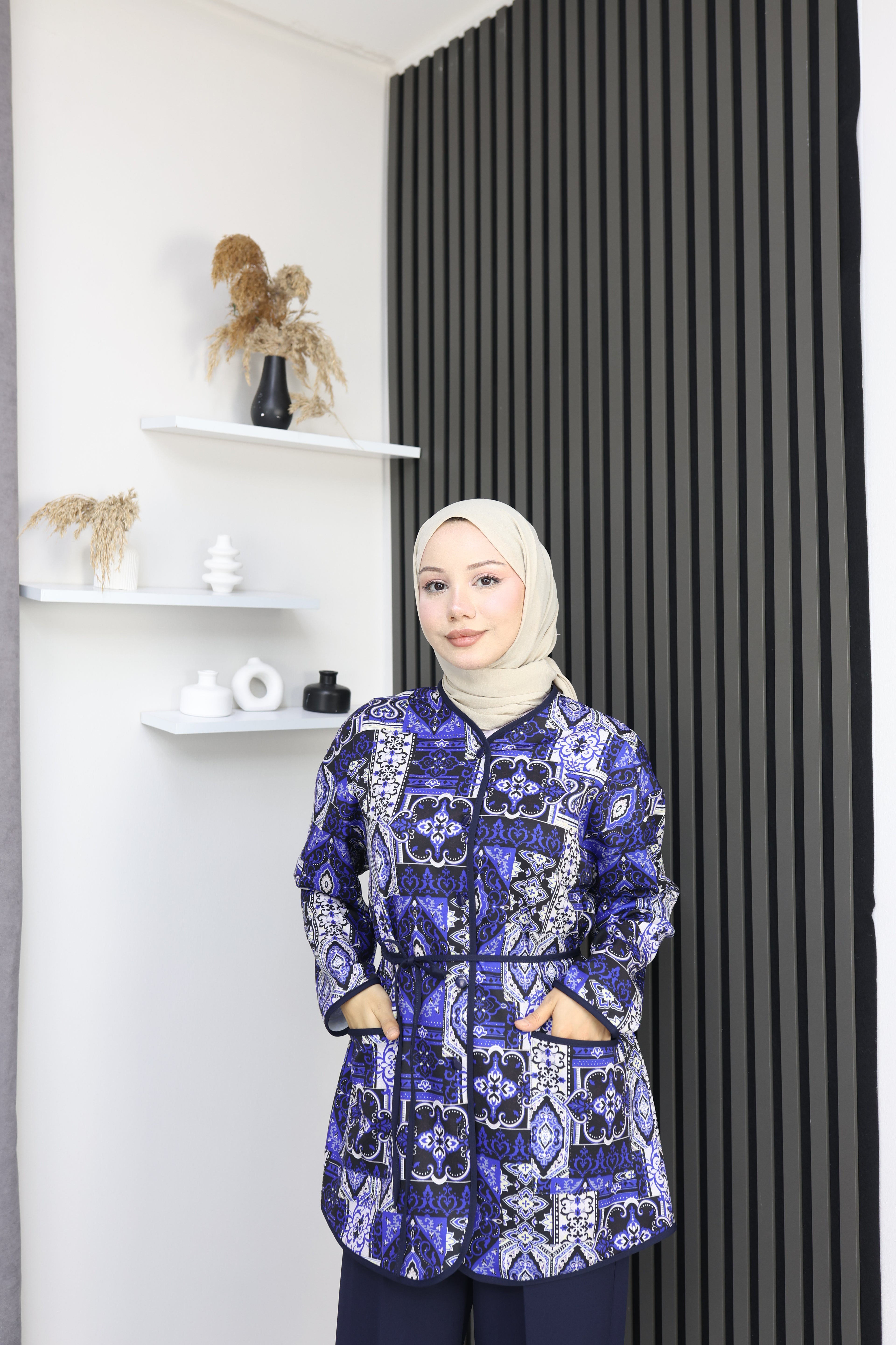 Double Kumaş Şık Takım (Pantolonlu)