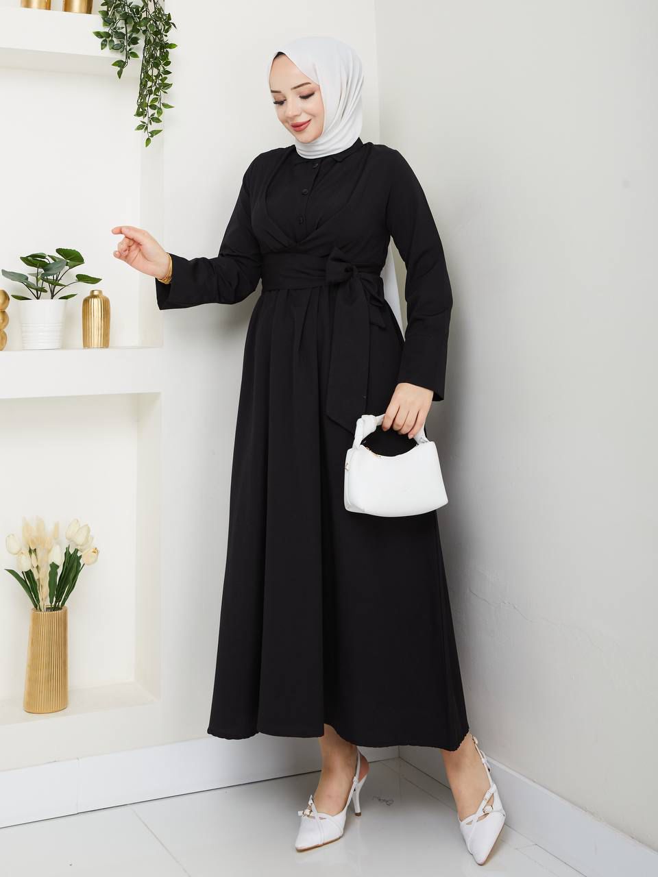 Çilek Elbise Terikoton Kumaş / REMA Butik