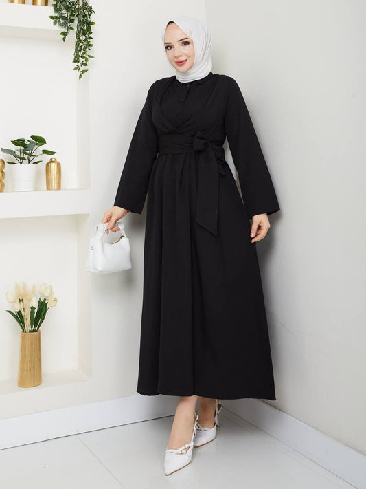 Çilek Elbise Terikoton Kumaş / REMA Butik