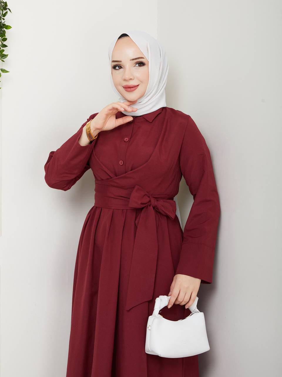 Çilek Elbise Terikoton Kumaş / REMA Butik