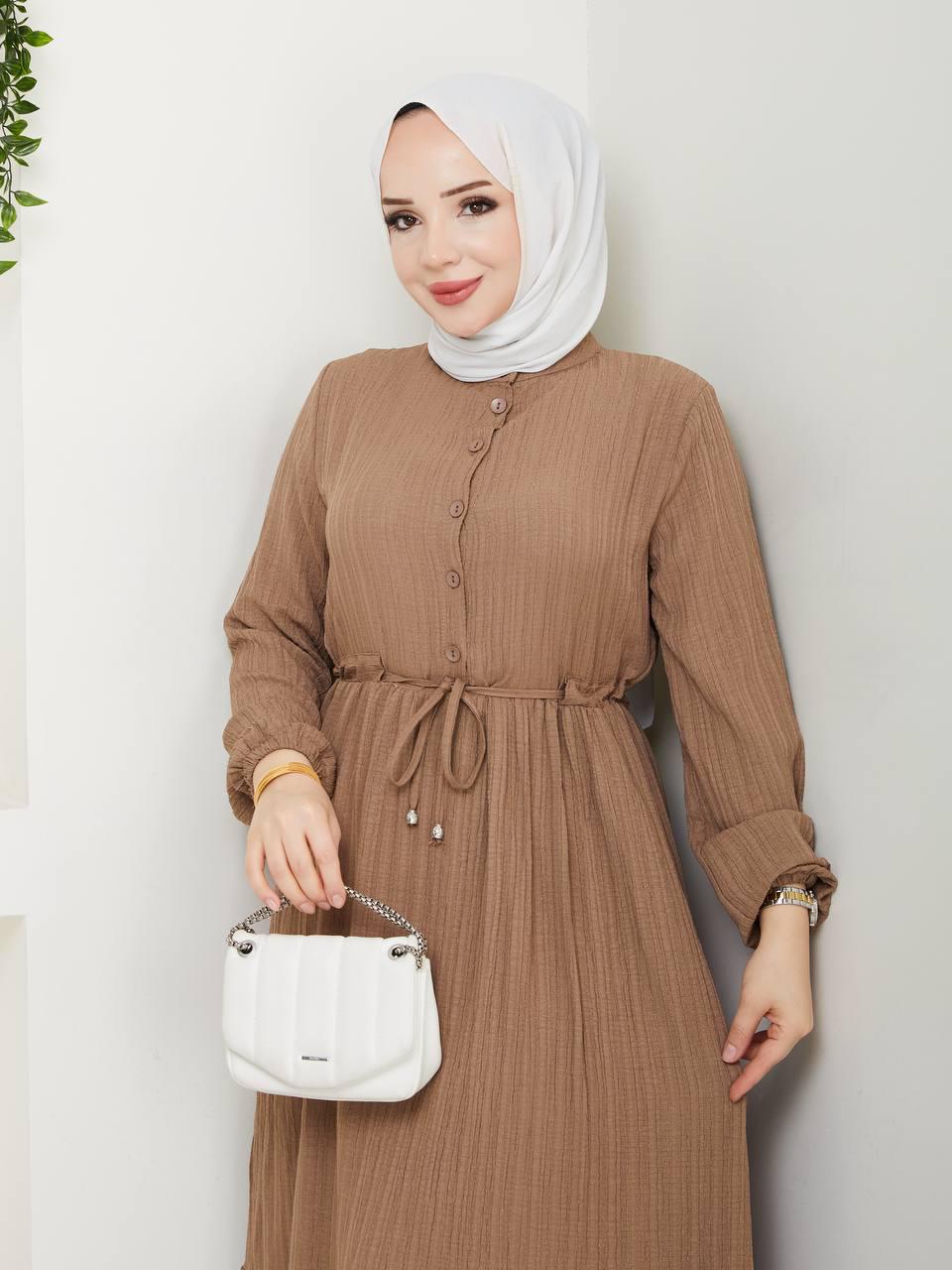 Bürümcük Tünelli Elbise - Rema Butik