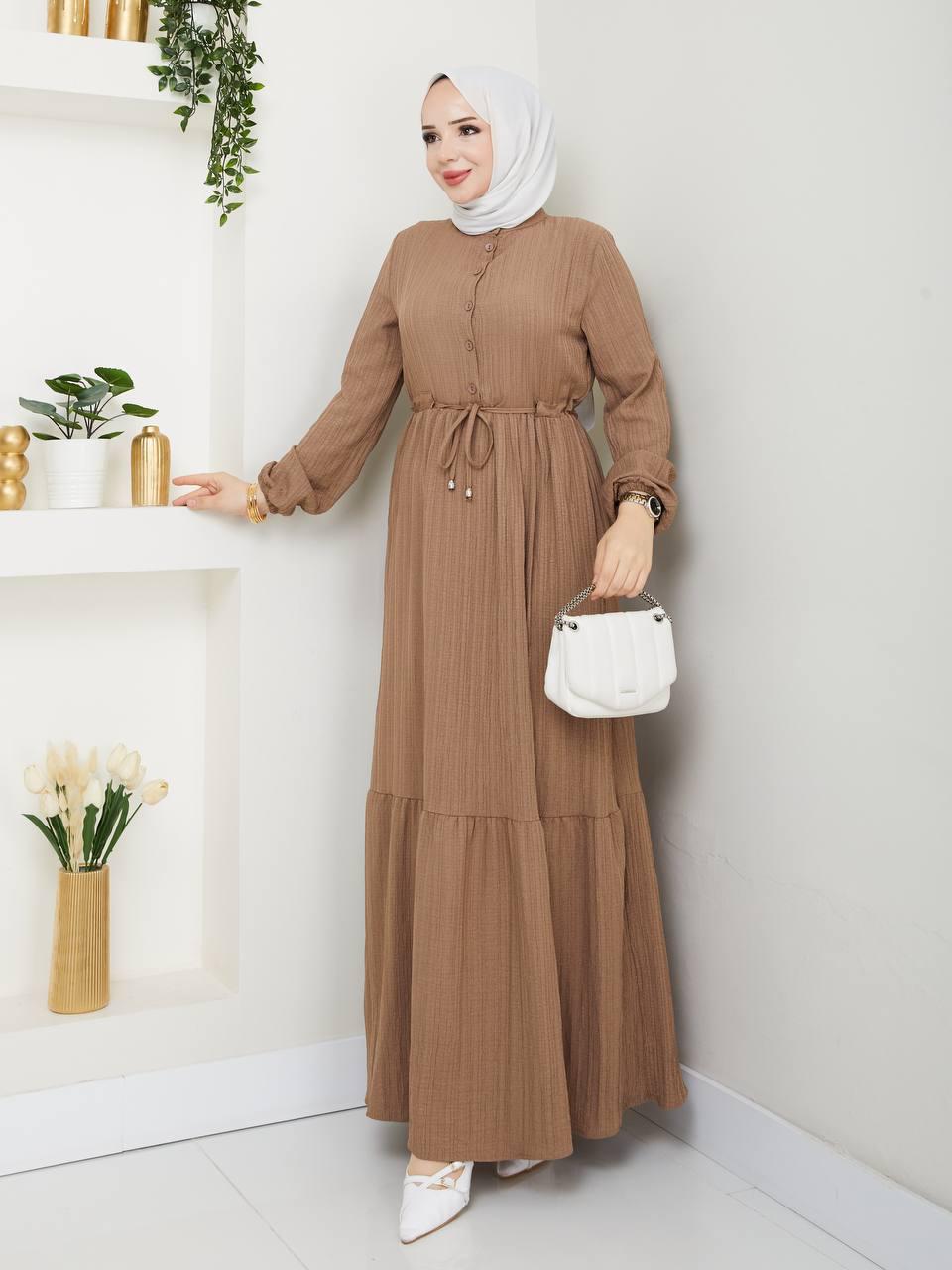 Bürümcük Tünelli Elbise - Rema Butik