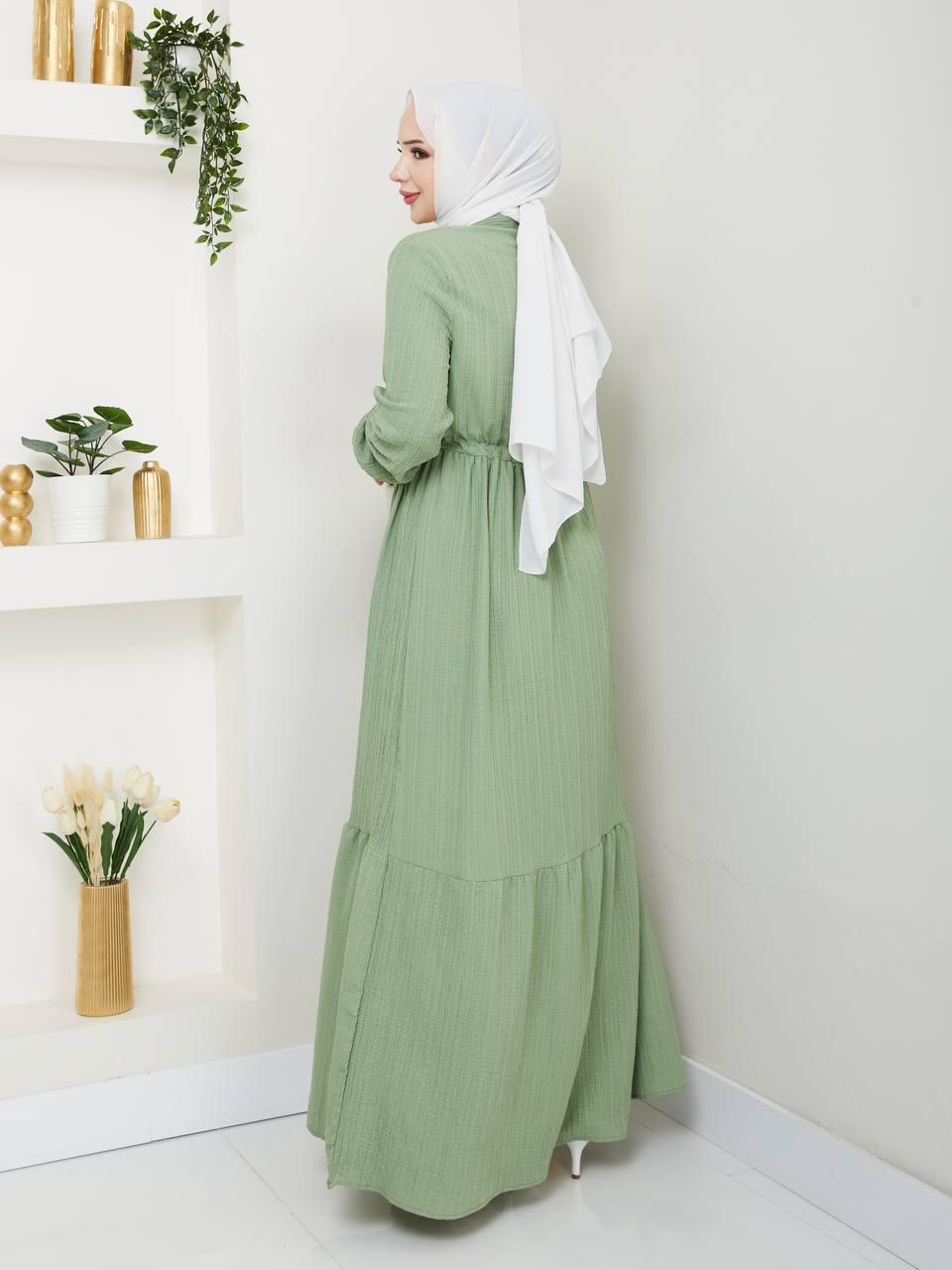 Bürümcük Tünelli Elbise - Rema Butik