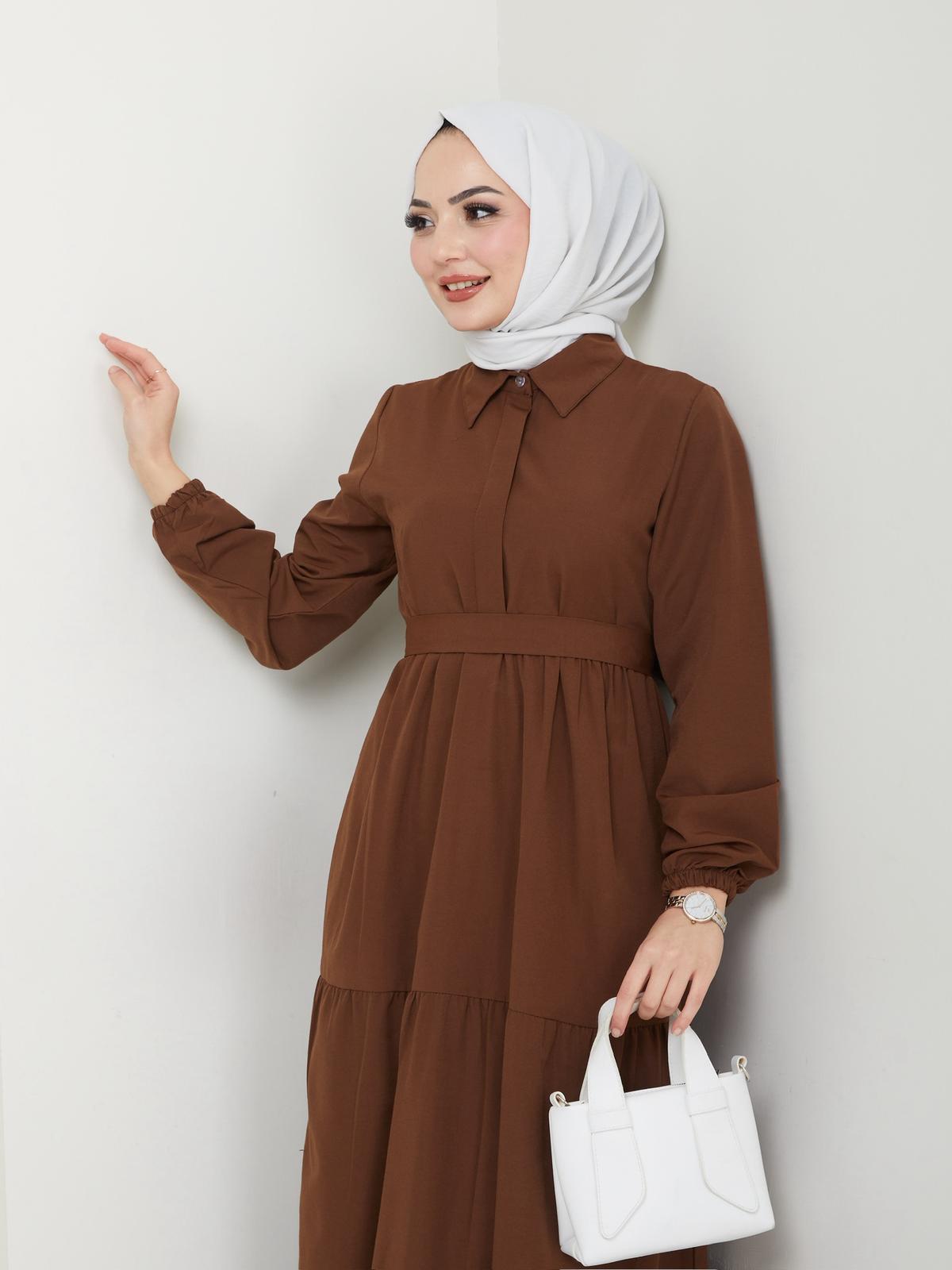 TAM BOY TERİKOTON ELBİSE