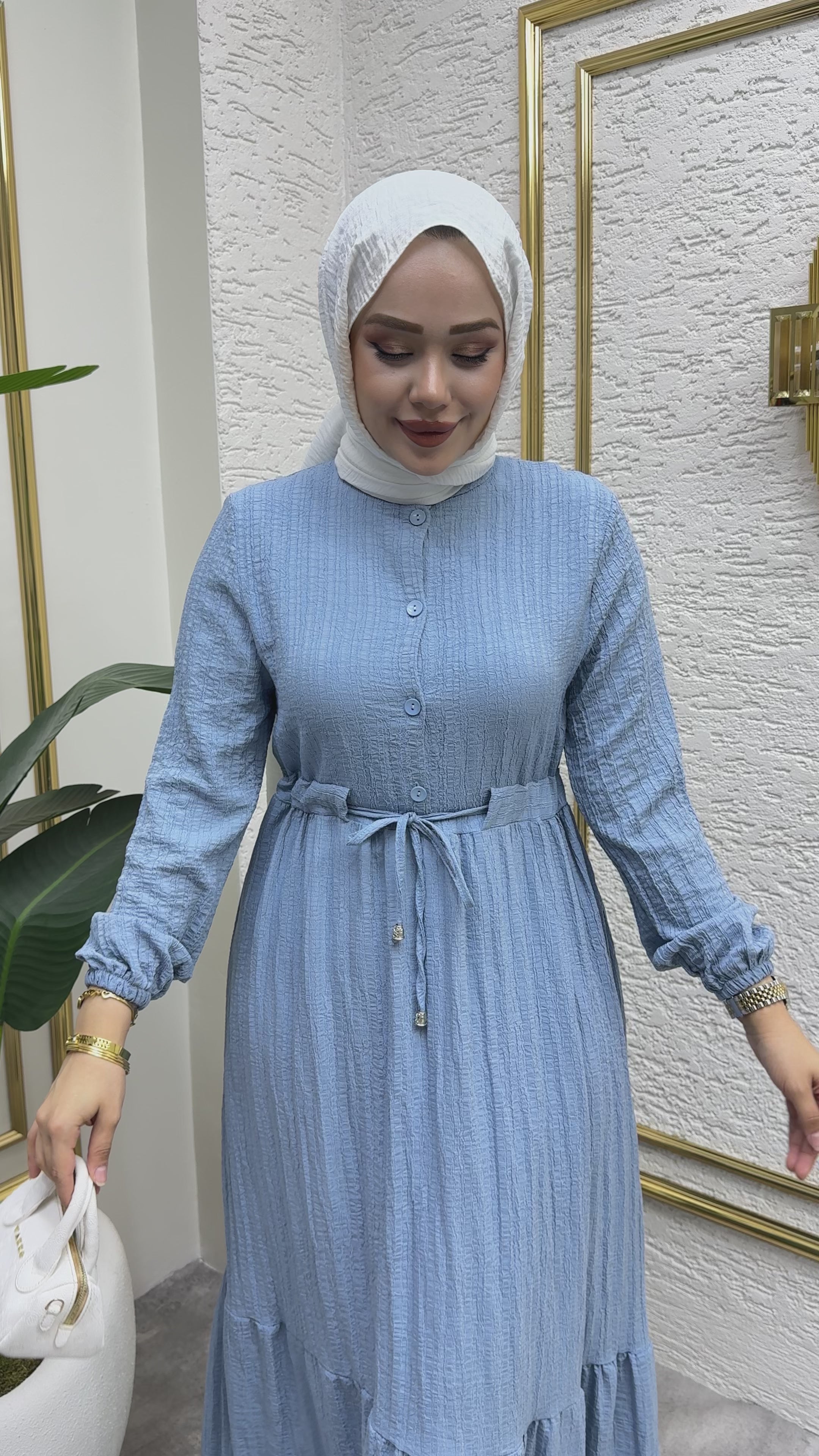 Tünelli Bürümcük Elbise