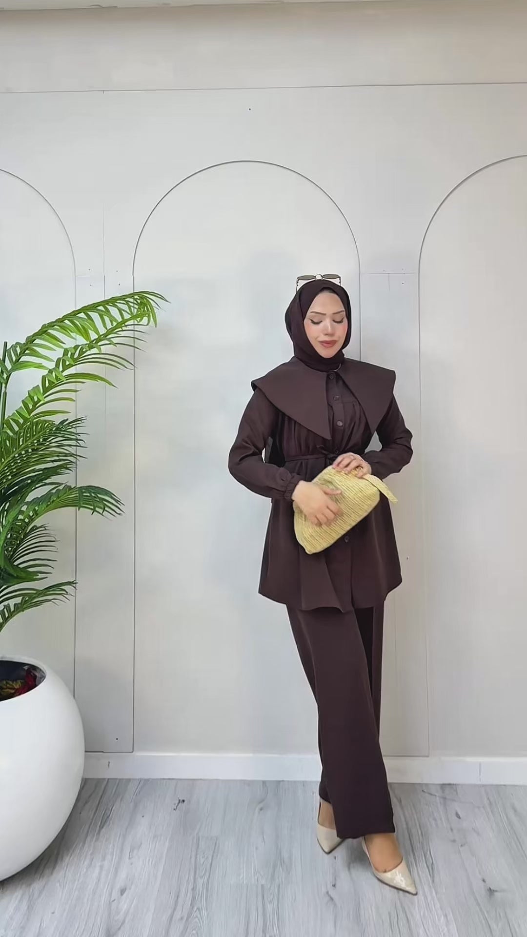 Retro Yaka Modern Takım