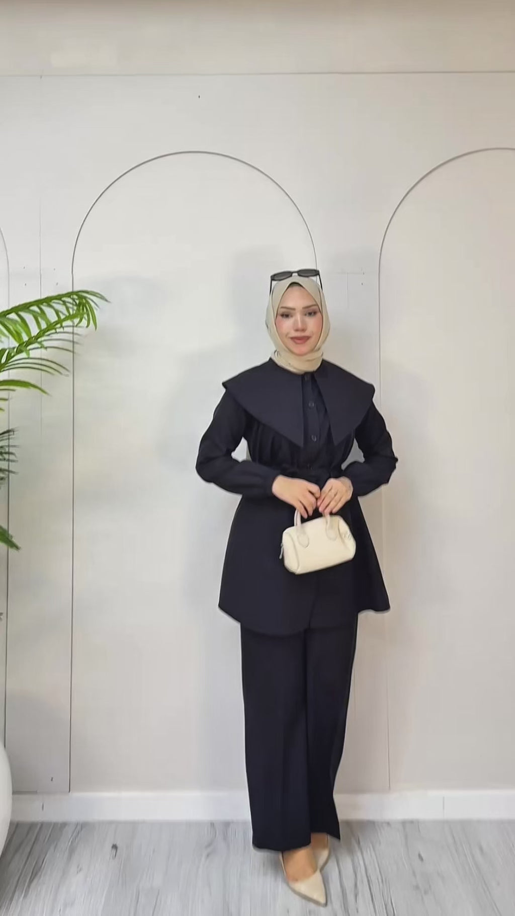 Retro Yaka Modern Takım