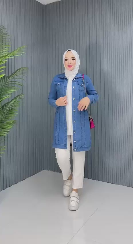 LİKRALI YUMUŞAK KOT CEKET