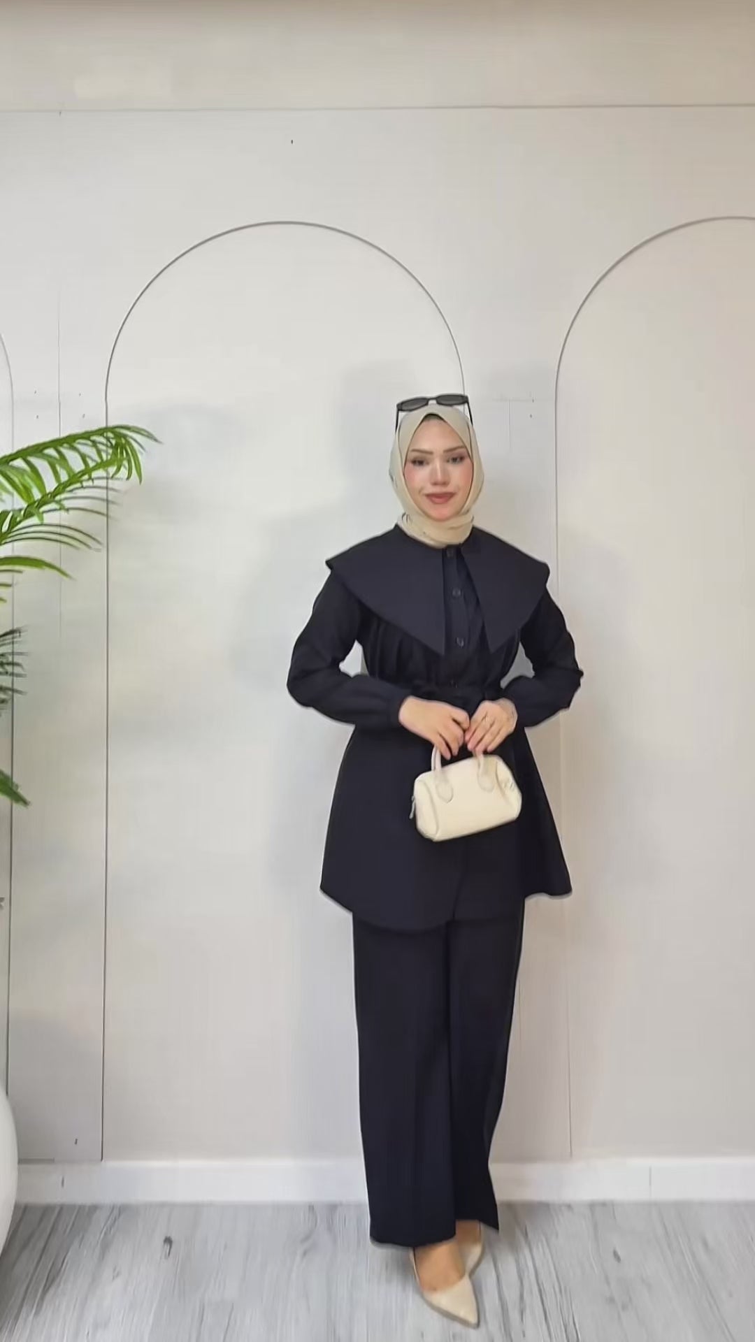 Retro Yaka Modern Takım